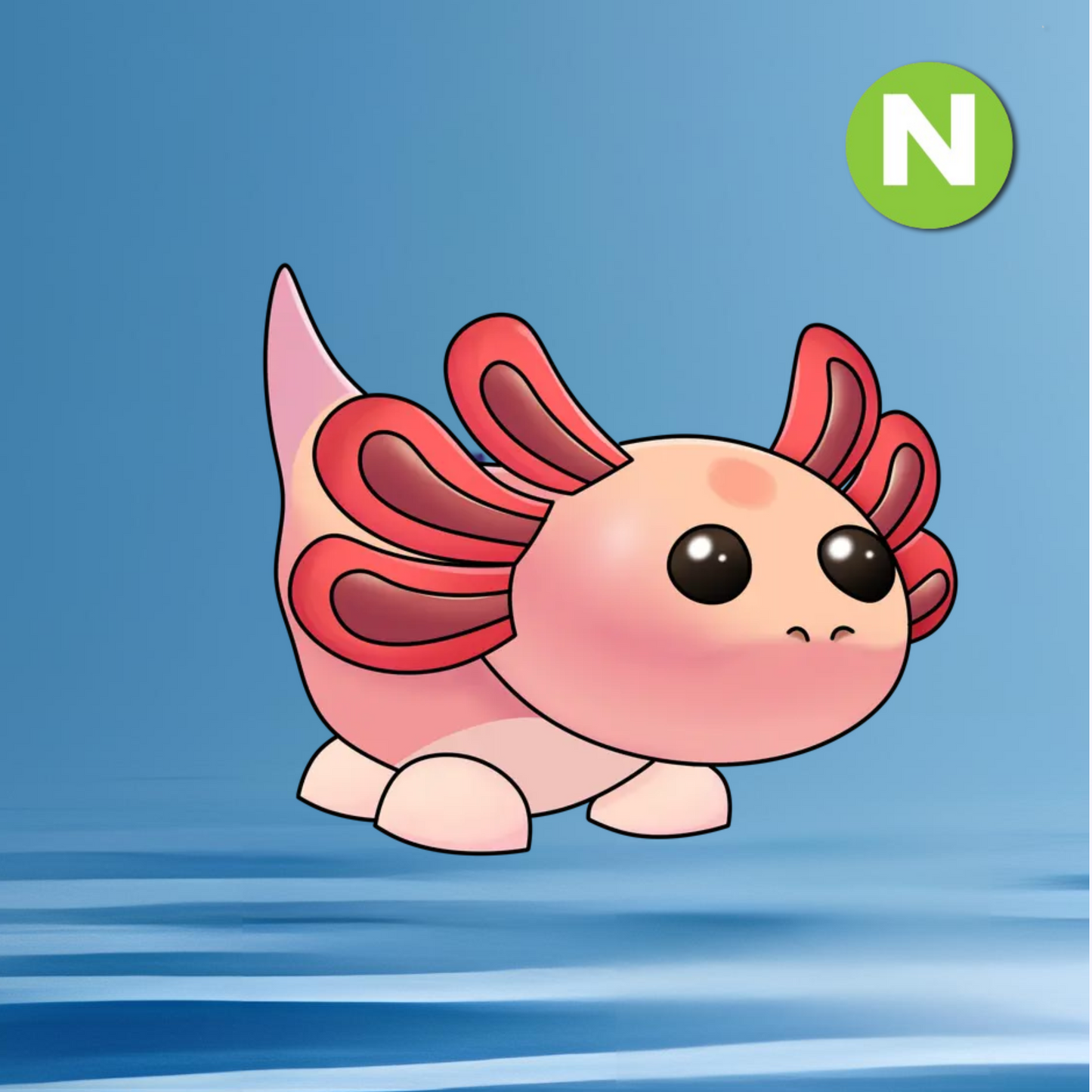 Neon Axolotl