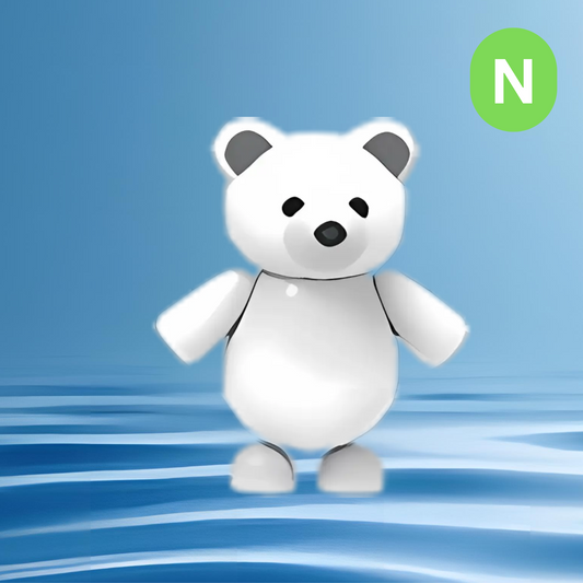 Neon Polar Bear