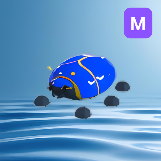 Mega Giant Blue Scarab